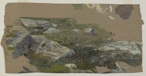 Studie von Felsen, 1870er-1880er